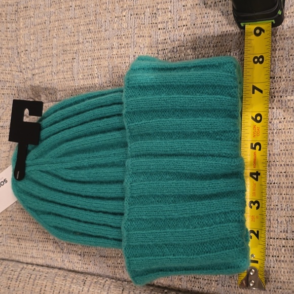 SONOMA BRAND WOMEN'S GREEN HAT & FLIP TOP WARM WINTER GLOVES ONE SIZE FITS MOST - Picture 7 of 10
